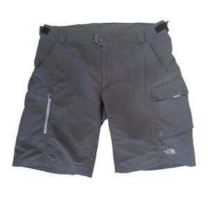 The North Face Dark Gray Outdoor Hiking Shorts - Size Large